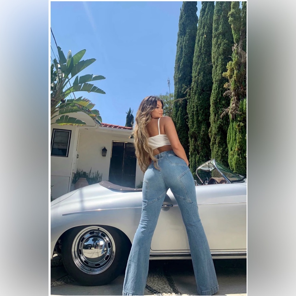 NWOT Revice Eclipse Wash Venus Flare Jeans